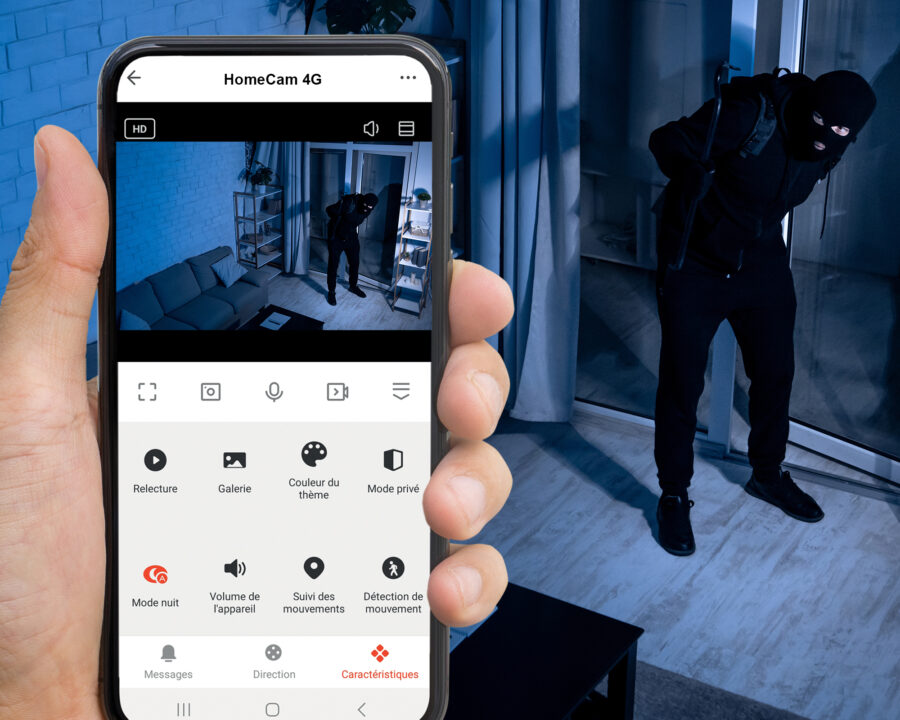 Plus besoin de Wi-Fi : la caméra HomeCam i‑4G assure !