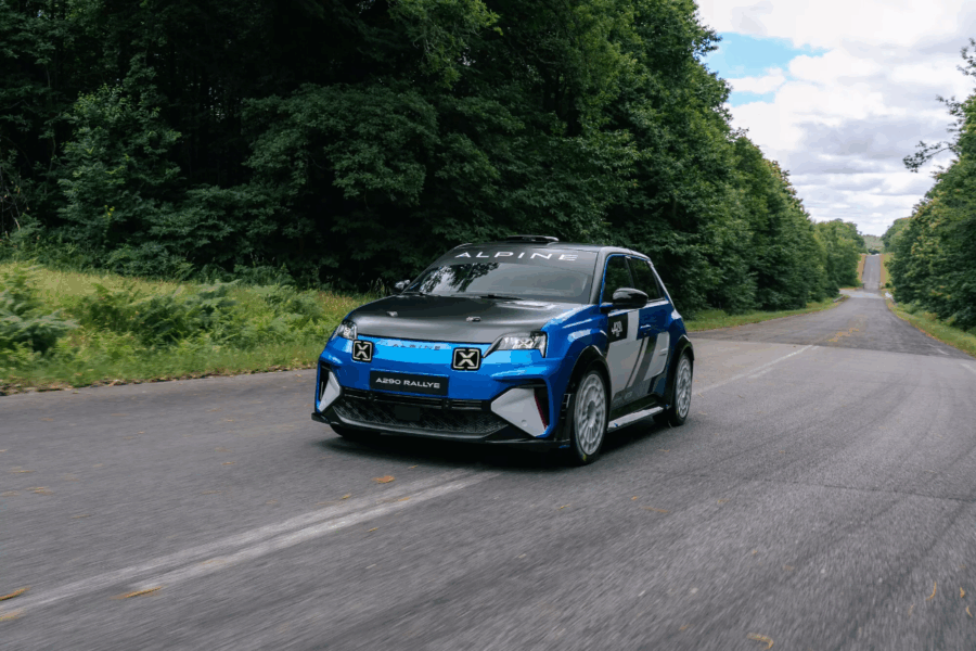 Alpine présente l’A290 : Une voiture de rallye électrique taillée pour la victoire !