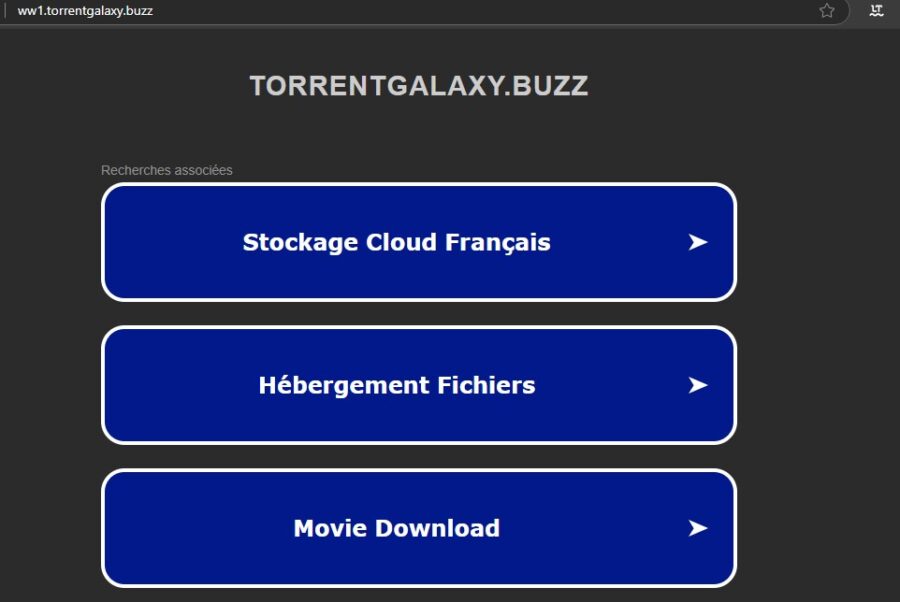 TorrentGalaxy, voici l’adresse actuelle – juillet 2025